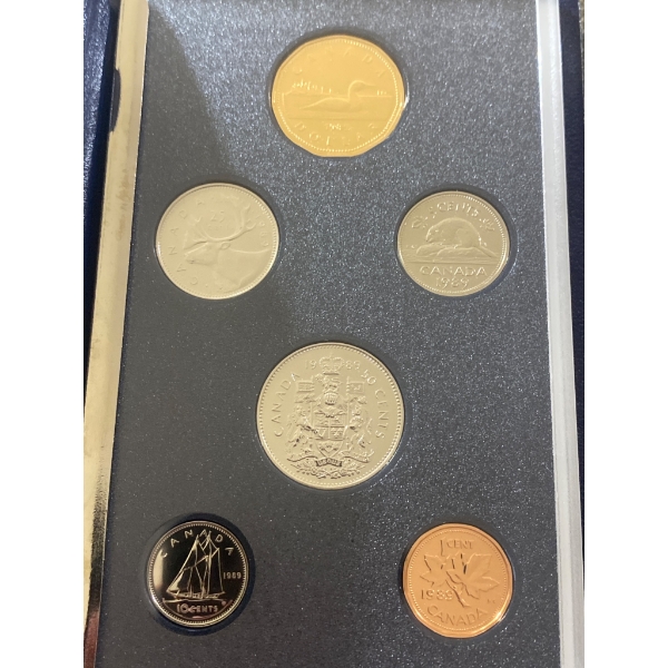 1989 Royal Canadian Mint Collector Coin Set