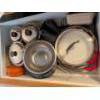 Image 2 : Kitchen Cookers - 2 Drawers Full of Stainless Steel Pots w/ Tops & Assorted Sized Frying Pans & More
