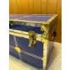 Image 3 : Blue & Gold Trimmed Large Trunk - 40W, 20D, 21T 