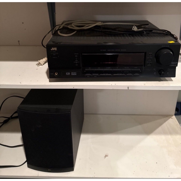 JVC RX-5030V Audio Video Control Receiver w/ Speakers  