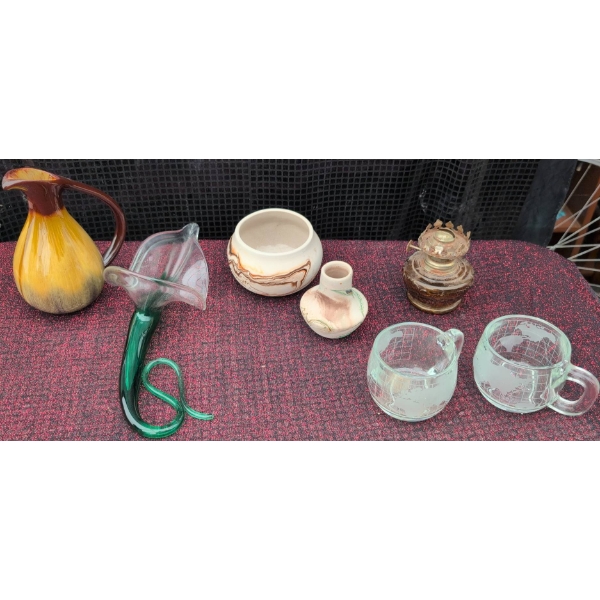 Decorative Ceramics and Glassware Lot