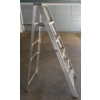 Image 1 : Aluminum Step Ladder  Lightweight & Durable - 6 ft Ladder