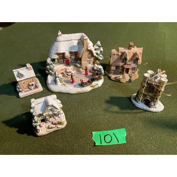 Lilliput Lane Collection: Twinkle Twinkle Little Star, Sleigh Bells, Santa's Little Helper...