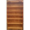 Image 2 : Knotty Pine Bookcase Shelving Unit