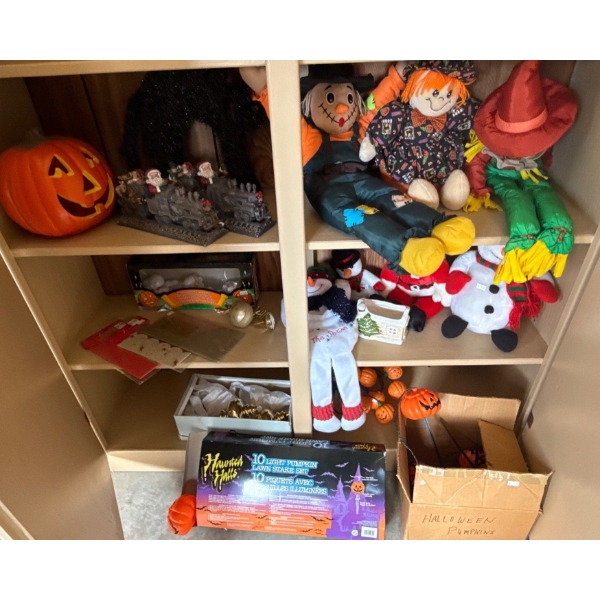 Seasonal Decor - Christmas, Halloween 