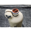 Image 6 : Vintage Sealed Bols Zeer Oude Genever ( Dutch Grain Spirit) with Cork Stopper. Delft Blue Bottle