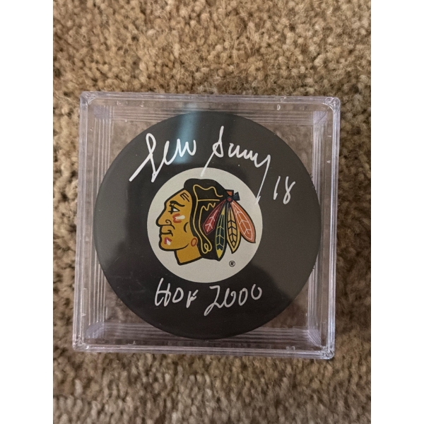 Cleveland Signed Hockey Puck in Clear Case 