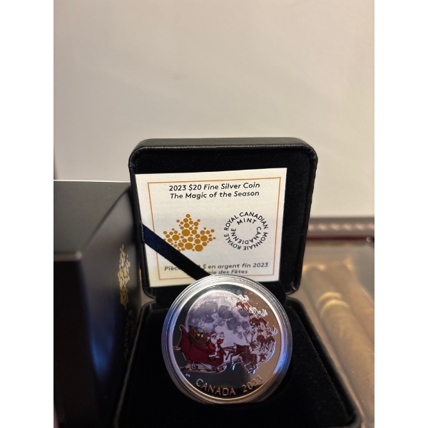 2023 $20 The Magic of the Season - Fine Silver Coin