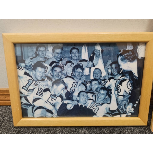 Hockey Memorabilia Including Photographs and 1972 Maclean's Magazine