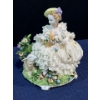 Image 1 : Meissen Dresden Bo Peep China Figurine (CANNOT SHIP)