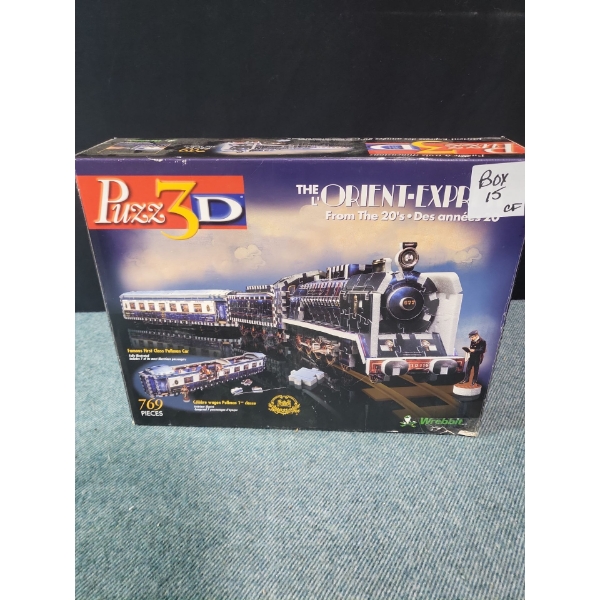 3D Orient Express Puzzle