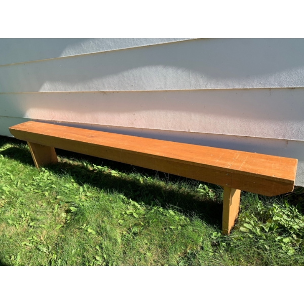 Hand Crafted Piece of History From Cholak Store. 96"L 9"W 18"T