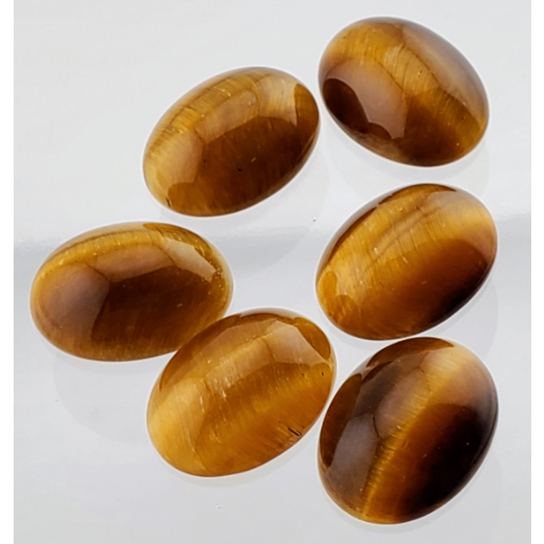 Tigereye Parcel (50 ct total, 16×12×5.7 mm)