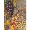 Image 5 : "Egon Stoitzner Wien" Oil Painting A Classical Arrangement Of Grapes, Pears,& Apples Beside A Glass