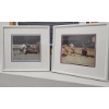Image 3 : Framed Vintage Hockey Prints Featuring Game Scenes (20" Width x 19" Height)