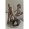 Image 1 : LLADRO Porcelain Lovely Girl Painting, Gorgeous Detailing  -  7T   