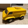 Image 8 : Vintage RadioShack semi made in Hong Kong in good condition along with a little yellow van toy, fire