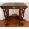 Image 1 : Antique Nest Of 3 Georgian Style Mahogany Nesting Tables(3) 24x12x28