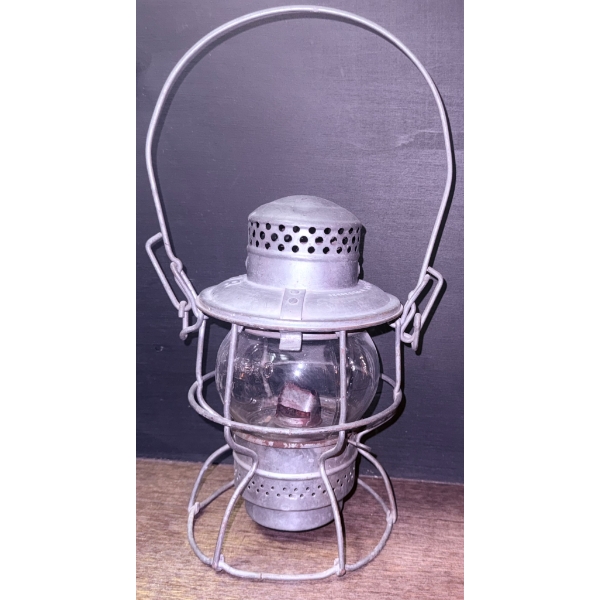 Hipam L. Piper Co. CNR Railroad Lantern with Glass Globe