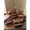 Image 1 : Collection of piano, music boxes, and vintage coaster sets with silver candleholders