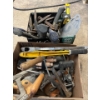 Image 1 : Collection Of Hammers Chisels Saws Antique Rail Way Spikes 