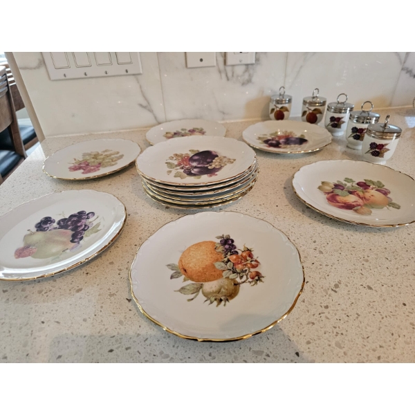 Bavaria China Collection 12 plates 