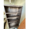 Image 1 : solid grey shelf for your shop or study 6’h x 1’ dx 3’w
