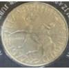 Image 2 : 1977 Queen Elizabeth II Silver Jubilee Crown Coin 92.5% Silver 28.28 Grams