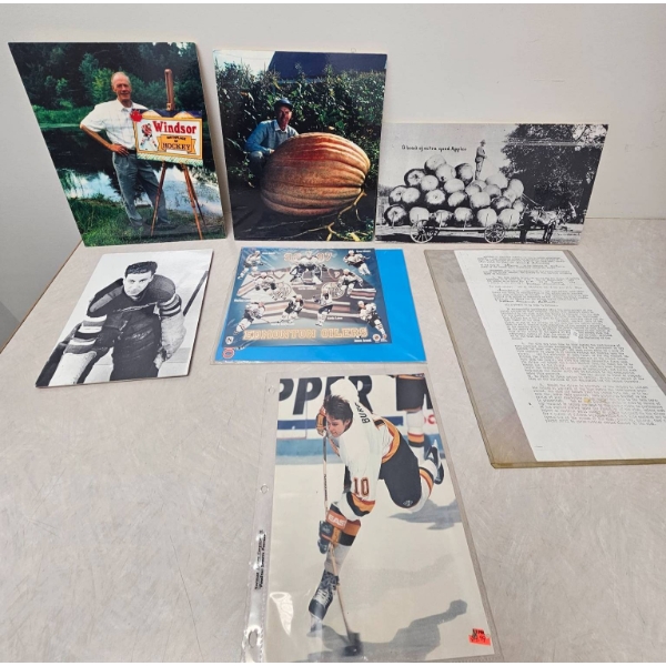 Hockey Memorabilia and Vintage Photographs
