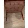 Image 4 : Wooden Chair w/ Lovely Floral Fabric Pattern - 24W, 23D, 37T