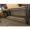 Image 2 : Storage Shelf With Contents Including Plastic Bottles, Nails, and Tools