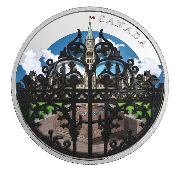 2018 $30 The Queen's Gate: Formal Entrance to Parliament Hill - Pure Silver Coin
SKU: 164185