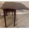 Image 2 : Antique 18th Century George III Mahogany Flip Top Gaming Table 29x16x29