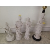 Image 2 : Porcelain figures and lamp 