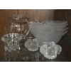 Image 2 : Brass Beauties - Chalice Style Stemware Candlestick Holders Crystal Collection & more