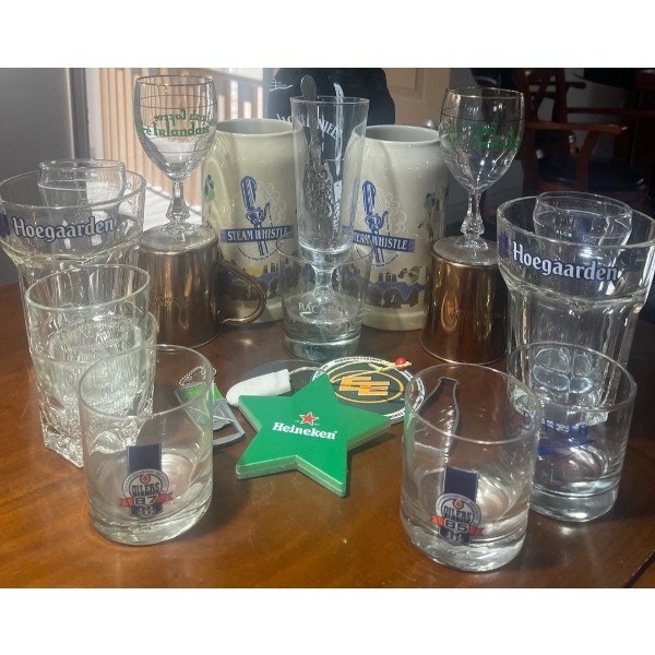 Collectible Barware- Steins, Mugs, Rocks Glasses & More