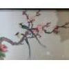 Image 4 : Asian Birds on Silk 31 X 14, Framed Under Glass 