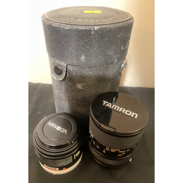 TAMRON SP 1:2.8-3.8 35-80mm CF Macro - Vivitar 288022403 & Minolta 9772