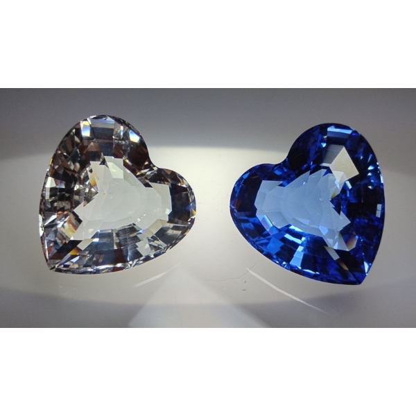 Swarovski Crystal Prismatic Hearts 2T