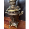 Image 2 : Antique Brass Persian? Samovar  - 16T
