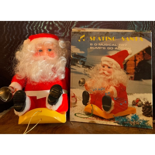 'Skating Santa' B/O Musical Toy - 8T 