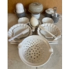 Image 1 : Sea Shells & Stonewear Pottery - Decorative Kitchen Collectables 