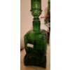 Image 4 : Italian Green Glass Coach Decanter, Painted Jug w/ Flowers 12 T, Straw Holders and More!
