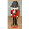 Image 2 : Ununiformed Mountie Nutcracker 9"Tall w/ Assorted Holiday Tree Hangers 
