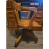 Image 2 : Vintage Wooden Chair on Wheels