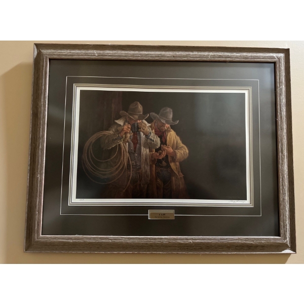 '5 AM' Print by Larry Fanning - 38W, 26T