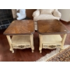 Image 2 : Wood Side Tables 22W x 27D x 21T Pair