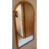 Image 1 : Oak Semi Circle Wall Mirror 29T