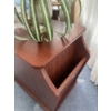 Image 3 : Brass Embellished End Table / Storage Console 19T
