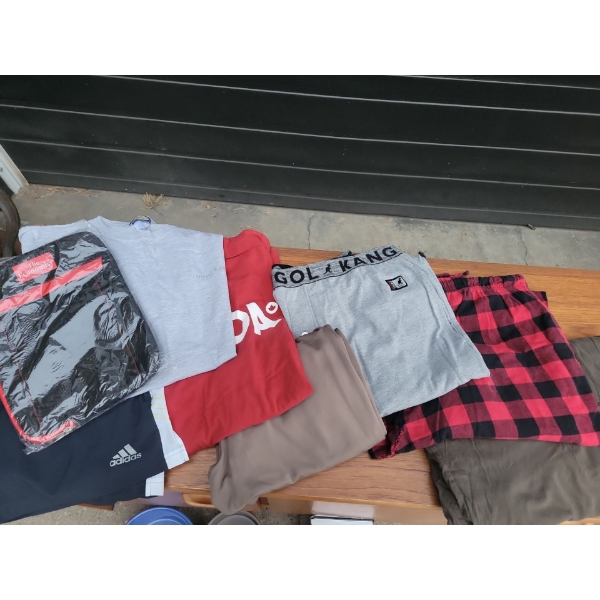 Assorted Men's Wear - Active Wear  & Sleepware Size XL